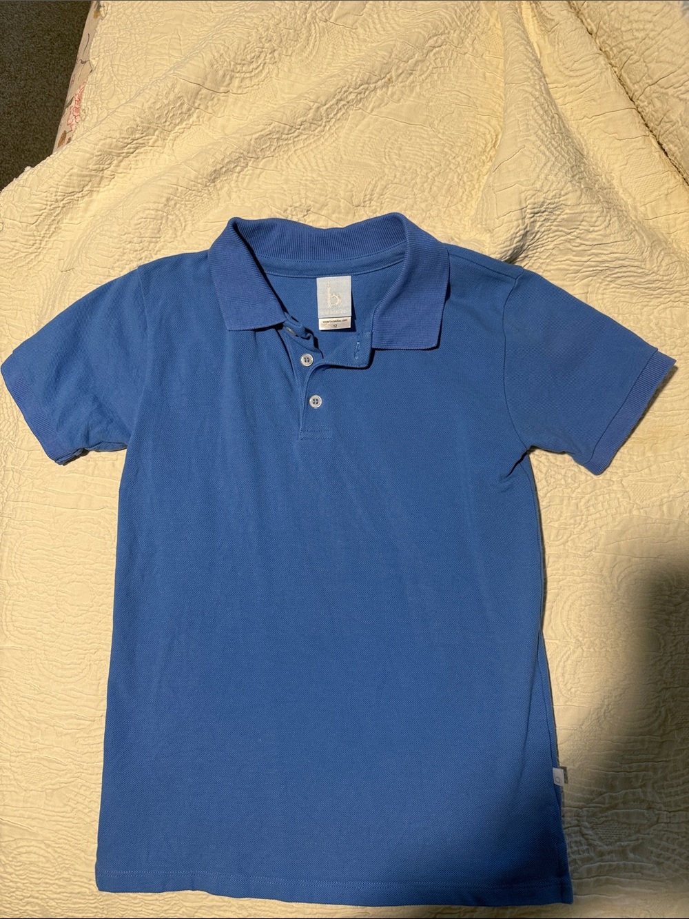 bella bliss Royal Blue Polo Shirt for Kids